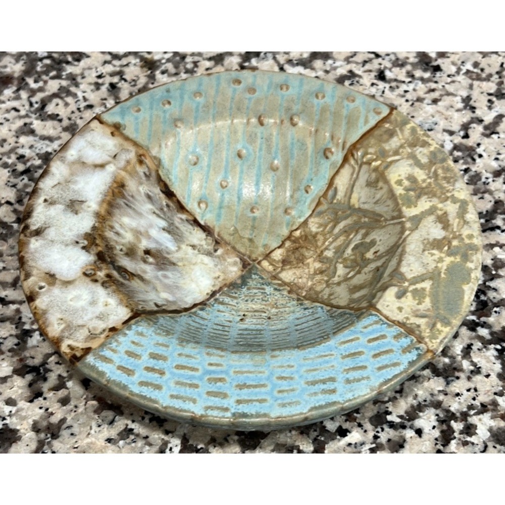 Lyon Home Gallery Hampton Bowl Glazed Dish‎ Salt Lake Pottery Decor Trinket 8"